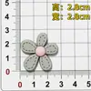 Accesorios DIY de Goma Suave de PVC con Dibujos Animados Coloridos de Flores de Girasol Transfronterizos para Decoración de Fundas de Teléfono y Zuecos