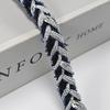 Fábrica en stock Accesorios de encaje estilo Chanel Ingredientes de ropa Tejido Hecho a mano DIY Ropa Tapeta Puño Joyería