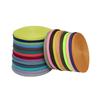 En stock, cinta de sarga de 1 cm para cuello, capas de color, correa de espiga, accesorios de ropa, borde envolvente, tira enrollable, correa de espiga de poliéster y algodón.