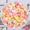 Quatro Cores Pequeno Cilíndrico Cor Marshmallow Açúcar DIY Decoração de Bolo para Assar Chá com Leite Café Sobremesa Acompanhamento Giz Pequeno