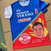 Camiseta de Poliéster de 90g en Blanco Elección Presidencial Cuello Redondo Manga Corta Evento de Selección de Competición Poliéster Seda Camisa Ciudad de Cixi Fábrica King