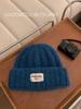 Gorro de Lana Liangfang para Niños Otoño e Invierno Engrosado Cálido Protección para Orejas Gorro para Cabeza Grande Cara Pequeña Gorro Frío