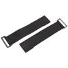 Correa Elástica de Hebilla Inversa Correa para Columna Lumbar Velcro Negro Elástico Deportes Yoga Hebilla Inversa Banda Elástica que No se Engancha