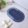 Alfombrilla de suelo absorbente para baño Morandi transfronteriza Felpudo para puerta de inodoro Felpudo para el hogar Felpudo de entrada Punto
