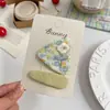 Pinza Sencilla Floral Azul Primavera, Accesorio de Cabello Fresco y Sencillo para Niños, Pinza para el Cabello de Niña para la Parte Trasera de la Cabeza, Adorno para el Cabello