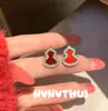 Joalheria: Colar de Diamante Brilhante com Cabacinho Vermelho das Seis Joias e Cabacinho Branco de Madrepérola Australiana, Conjunto de Brincos e Anel de Alto Padrão Personalizado para Sorte e Prosperidade para Reunião Anual