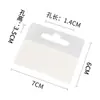 Ganchos para Agujeros de Avión de PVC Transparente Personalizados, Pegatinas de Caja de Color Autoadhesivas, Colgantes de Producto para Exhibición en Cajas de Embalaje de PP, Exclusivamente para Uso Transfronterizo