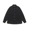 Camisa Xadrez Texturizada Estilo Japonês Retrô para Homens, Nova Tendência Primavera/Verão Casual Versátil Camisa Xadrez para Casais