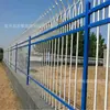 Fabricantes de barandillas suministran valla negra fábrica de vallas de hierro valla valla Valla de acero galvanizado para carretera