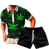 Camiseta deportiva casual de verano para hombre con estampado 3D traje de camiseta para hombre