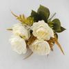 Paquete de 7 peonías para arreglos florales de boda, para fotografía de hotel o casa, paquete de simulación de decoración, venta al por mayor.