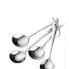 Cuchara de Acero Inoxidable 316L Sanqi Steel para Uso Doméstico, Cuchara Sopera para Adultos, Profundizada y Engrosada para Comer y Beber Sopa.
