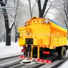 Espalhador de Derretimento de Neve Montado em Veículo Espalhador de Sal para Derretimento de Neve a Gasolina Montado em Veículo Espalhador de Derretimento de Neve Veículo Espalhador de Sal