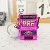 Máquina Tragamonedas, Máquina de Lotería, Juego Novedoso de Palma, Llavero, Juguete Modelo de Simulación, Regalo Creativo