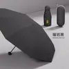 Mini paraguas de cápsula portátil, sombrilla de alta gama para mujer con protección solar y UV, paraguas publicitario impreso para días soleados y lluviosos