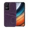 Adecuado para Redmi Note 13/12/11Pro Funda para Teléfono Móvil Anticaída con Tarjetero Cubierta Protectora Xiaomi 14 Carcasa Protectora Estuche de Cuero