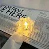 Luz de Vela Mini, Luz de Vela LED en Forma de Corazón, Luz de Vela Electrónica de Estrella de Cinco Puntas, Decoración de Atmósfera para Fiestas en Interiores