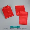 Ropa de Funeral, Camiseta Interior, Calzoncillos, Ropa Interior de Seda Artificial, Tejido Suave y Cómodo, Juego Completo de Ropa de Seda Genuina para Personas Mayores, Atuendo de Funeral