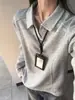 Camisa polo cinza, estilo americano, corte regular, coleção de outono masculina, peso pesado, camiseta de manga longa com gola alta, uma camada interna ou base estilosa