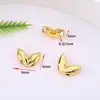 Cor Dourada 18K Preserva Cor Triangulares Irregulares Espaçadores de Prata Contas Soltas Artesanais DIY Pulseira Colar Acessórios para Miçangas