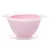 Amazon Tazón para Comida de Bebé con Ventosa, Tazón de Silicona Líquida Anticaídas para Entrenamiento de Alimentación Infantil y Vajilla