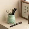 Directo de fábrica ceremonia del té seis caballeros juego de té kung fu de cinco piezas accesorios aguja de té de ébano cuchara de té pinza de té tenedor de taza cepillo de té