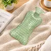 Bolsa de água quente de ponto convexo tipo injeção de água bolsa de água quente pescoço de enchimento de água para lavagem aquecedor de mãos especial compressa quente abdômen pescoço coluna lombar