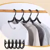 Perchero Plegable Negro Secador Multifuncional Antideslizante Portátil para Viajes al Aire Libre Perchero para Viajes de Negocios Uso en Casa Perchero Mágico para Ropa