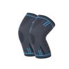 Rodilleras Deportivas para las Cuatro Estaciones, Cuerda para Saltar Presurizada Antideslizante, Fitness, Ciclismo y Carrera, Fundas para Articulaciones Tejidas de Nailon de Alta Elasticidad
