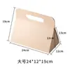 Maleta Triangulada Plegable de Una Pieza, Caja de Regalo de Acompañamiento de Alta Gama, Caja de Embalaje Caja de Regalo, Logo Simple e Imprimible