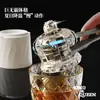 Fabricador de Hielo Creativo con Forma de Corona Cubitos de Hielo para Whisky Molde de Hielo DIY Molde de Silicona Suave Molde de Fácil Liberación Hielera para Refrigerador