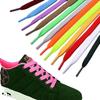 Cordón de zapato 40 husos plano doble lona cordón de zapato hueco engrosado rojo verde militar amarillo cuerda de zapato 1cm de ancho