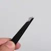 Pinzas Multifuncionales para Cejas Juego de Cuatro Piezas de Pegatinas Depiladoras de Cejas Pinzas para Párpados Dobles y Pestañas Postizas Pinzas Planas e Inclinadas de Acero Inoxidable para Cejas
