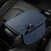 Protetor de Tampa de Porta-Braço de Carro Universal para Quatro Estações com Bolso de Armazenamento Atualizado, Tapete de Armazenamento para Apoio de Braço Antiderrapante e Resistente ao Desgaste