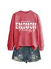 Siempre Eres Suficiente Sudadera de Mujer Cómoda de Moda Personalizada Amazon Ebay Sitio Independiente