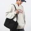 Bolso Cruzado Casual Estilo Japonés para Hombre, Mochila Ruiying de Gran Capacidad, Bolso de Hombro Multibolsillos Estilo Ropa de Trabajo para Mujer, Bolso Mensajero Personalizado