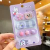 Novo Bebê Velcro Postagem Cabelo do Bebê Brechas Autocolante Franja Infantil Acessório de Cabeça para Meninas