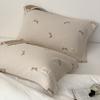 Estilo Wabi-Sabi Juego de Dos Toallas de Almohada de Gasa de Algodón Puro Modelo Nuevo 2025 Toalla de Almohada Anti-Aceite para Hombre Cojín de Uso Doméstico