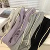 Pantalones de forro polar para tallas grandes mm200 kg cintura alta sueltos acolchados leggings para mujer invierno cálido Joker casual pantalones deportivos