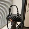Bolso de Lunares 2026 Bolso de Nicho para Mujer Nuevo Exquisito Mini Versátil Bolso Cruzado Bolso de Mano Popular Bolso Cilíndrico