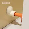 Topes de Puerta Anticolisión Titular de Puerta de Silicona Creativo Parachoques de Puerta de Techo para Baño Nuevo Silencioso Sin Agujeros Trasero de Puerta de Silicona Silencioso