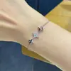 Pulseira de Prata Ouro Rosa Três Meteoros Design de Personalidade Moda para Enviar aos Amigos Joia Pulseira Presente