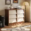 Aparador integrado à parede, estilo vintage, cômoda multifuncional, armário de armazenamento para sala de estar, armário de armazenamento doméstico para cozinha