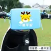 Motocicleta eléctrica a batería almohada para niños almohadilla anticolisión almohadilla para la cabeza anticolisión bolsa de protección para la cabeza de bebé artefecto de asiento delantero