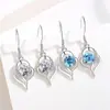 Pendientes para Mujer 2024 Nuevos Pendientes Populares Pendientes Pendientes Regalo de Cumpleaños San Valentín para Novia con Forma de Corazón