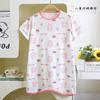 Bolsa de Dormir Delgada de Verano para Bebé Vestido de Dormir a Prueba de Patadas para Niños Ropa para Aire Acondicionado Vestido de Escalar de Una Pieza de Seda de Hielo para Bebé Pijama Camisón