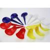 Clavo de bola con forma de silla de golf, clavo de bola límite de golf, clavo de plástico para bola, TEE para bola, aguja para bola, clavo de plástico, clavo con respaldo, 50 mm, 4 colores