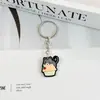 Llavero de Pegamento Suave de PVC Llavero de Gato Perro Llavero Lindo Regalo Llavero de Animal Artículo Pequeño para Regalar