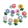 Acessórios de Tulipa Média em Resina Chaveiro DIY Ímã de Geladeira Fivela de Sapato Enfeites para Bolsa Caixa de Armazenamento Adesivos Decorativos
