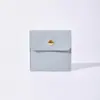 Bolsa con Cierre a Presión Joyería Prehecha Terciopelo Terciopelo de Doble Cara Pulsera Solapa con Cierre a Presión Bolsa con Logotipo Impreso Bolsa para Empaque de Joyería